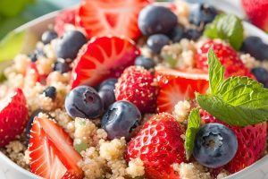 high protein fruit salad