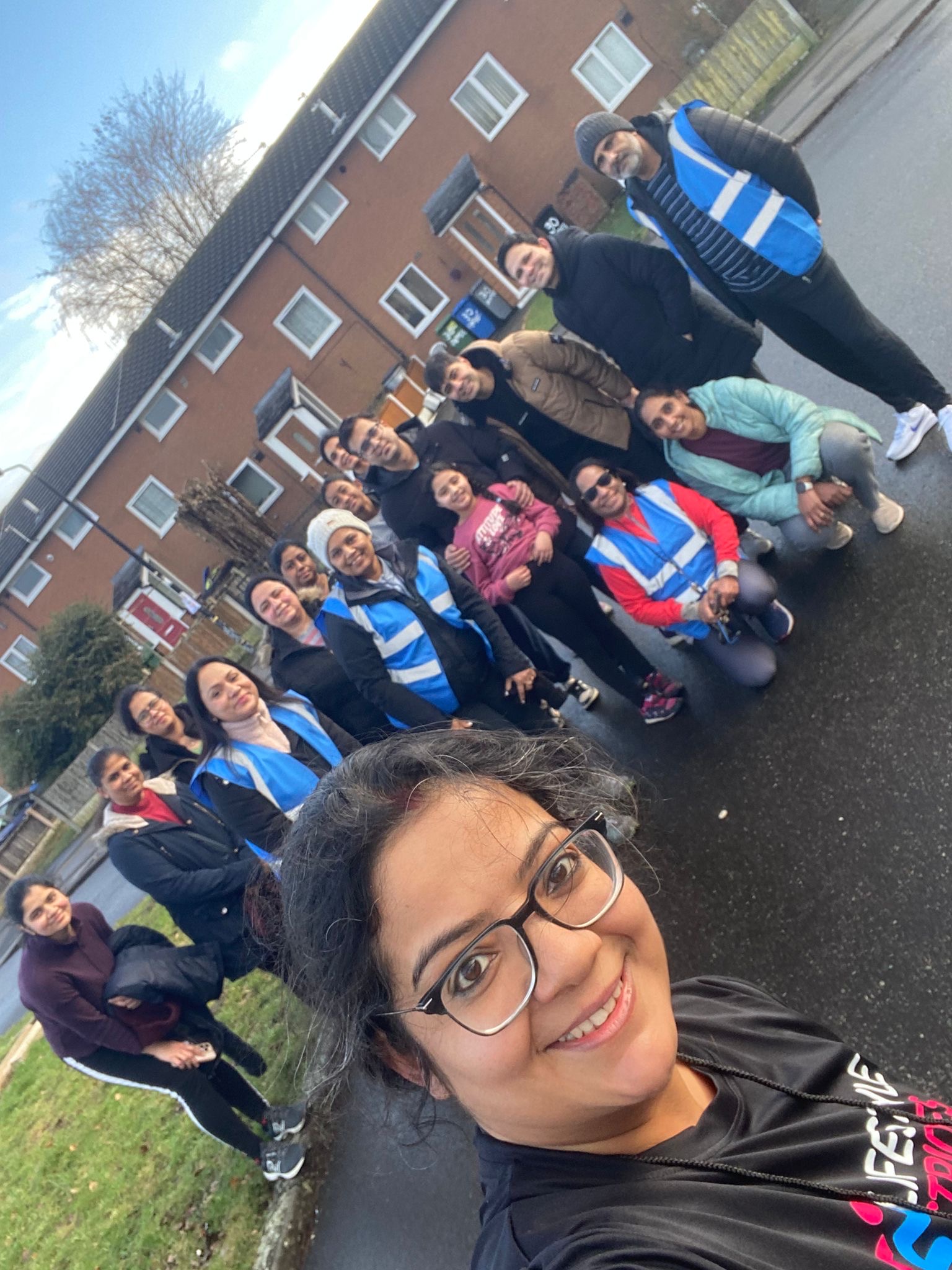 Smart Walking selfie